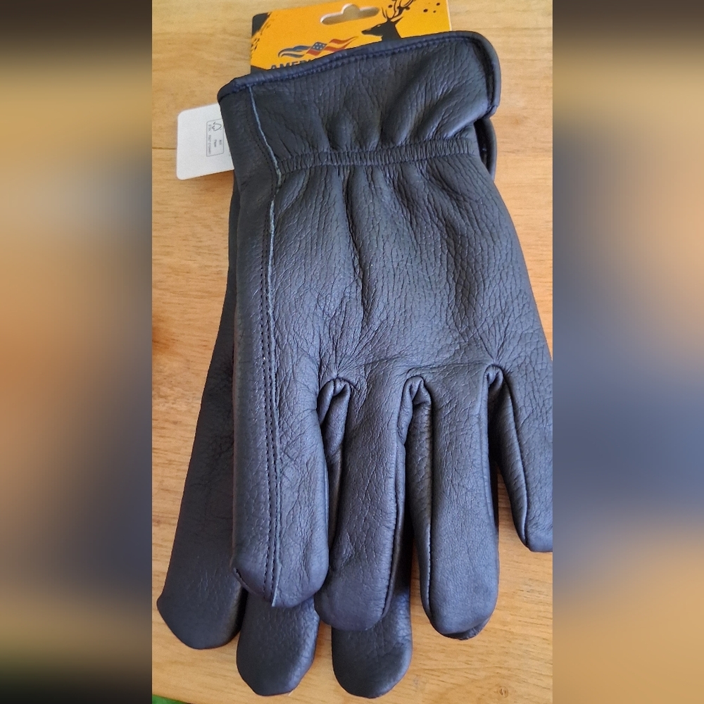 Genuine Deerskin Leather Gloves XL - Picture 4 of 11